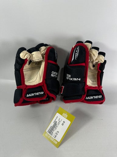 Used Bauer Bauer Blk Hockey Gloves 10" Hockey Gloves 11834-s000025208