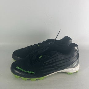 Used Rawlings BB CLEAT BLACK BB/SB Cleats Black Junior 05.5 11834-S000026037