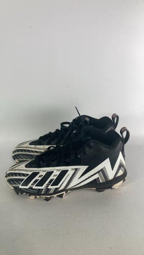 Used Adidas BB CLEATS BB/SB Cleats Black Junior 04.5 11834-S000026347