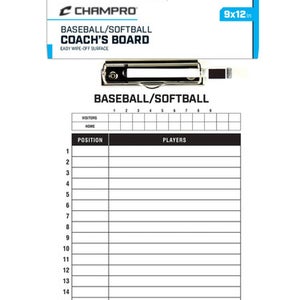 New COACH'S LINE UP BOARD 11834-TNRELINEUPBD