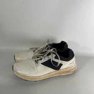 Used Sketchers Mens Golf Shoes White Senior 11 11834-S000026616