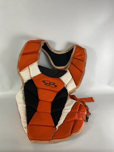 Used Boombah Jr Catchers Chest Protector Catchers Chest Protector Orange Junior 11834-s000029271