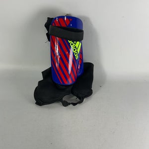 Used Adidas Soccer Shin Guards Junior Royal Blue MD 11834-S000029958