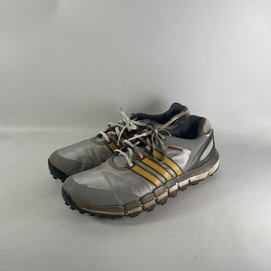 Used Adidas Mens Golf Shoes Grey Senior 10 11834-S000031687