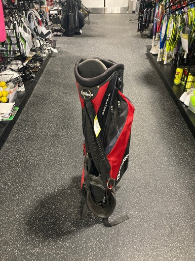 Used Wilson BLK/RED STAND BAG Golf Stand Bags 11834-S000025690
