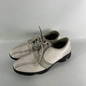 Used Foot Joy Mens Golf Shoes White Senior 9 11834-S000029646