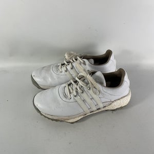 Used Adidas Mens Golf Shoes White Senior 8.5 11834-S000030079