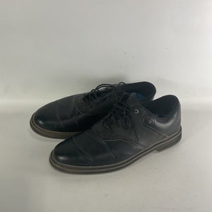 Used Foot Joy Mens Golf Shoes Black Senior 11 11834-S000030296
