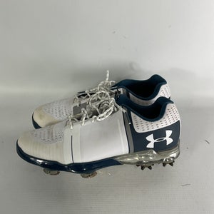 Used Under Armour Mens Golf Shoes White Senior 8 11834-S000026762