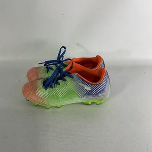Used Brava Soccer Cleats Neon Green And Royal Blue Junior 02.5 11834-S000026792