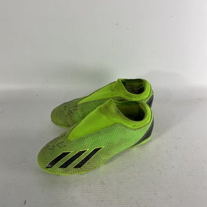 Used Adidas Soccer Cleats Green Junior 01.5 11834-S000027464