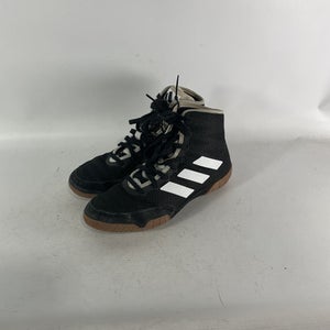 Used Adidas Wrestling Shoes Black Junior 04.5 11834-S000029065