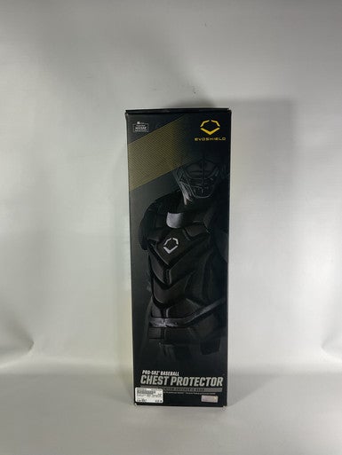 Used Evoshield CHEST PROTECTOR Catchers Chest Protector Grey Adult 11834-S000029219