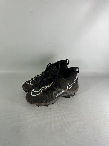 Used Nike ALPHA CLEATS BB/SB Cleats Black Junior 02.5 11834-S000031143
