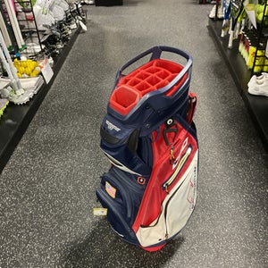 Used Sun Mtn C130 Rwb Mens Cart Bag Red 11834-s000028750