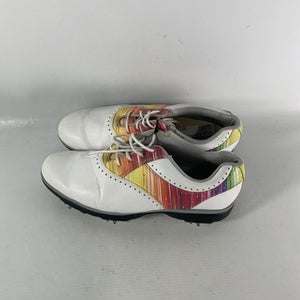 Used Foot Joy Womens Golf Shoes White Senior 8.5 11834-S000030395