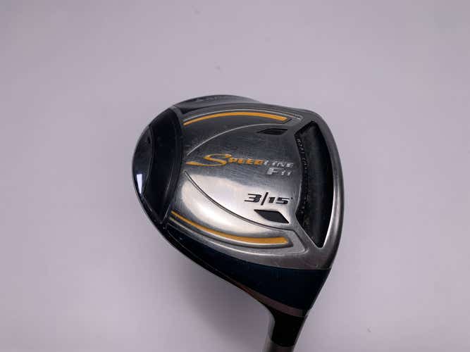 Adams Speedline F11 Stainless Steel 3 Wood 15* Aldila Voodoo RVS7 Stiff RH