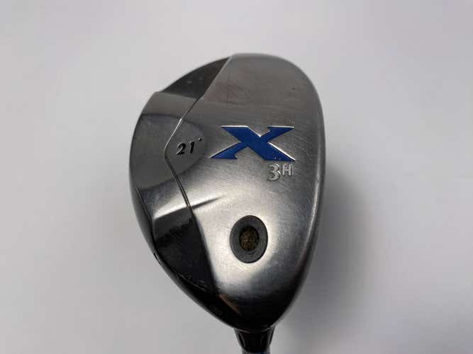 Callaway X 3 Hybrid 21* 80g Stiff Graphite Mens RH Midsize Grip