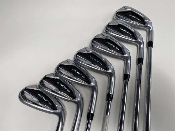 Cobra Air X Iron Set 5-PW+GW Regular Steel Mens RH