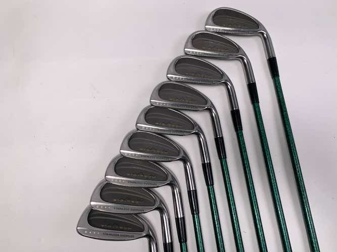 Kunnan Bio-Tech Iron Set 3-PW+SW Stock Ladies Graphite Womens RH -1/2"