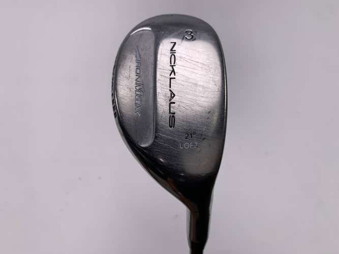 Nicklaus Ironmax 3 Hybrid 21* Fujikura Vista Pro 70 Stiff Graphite Mens RH