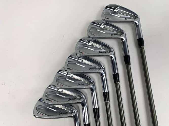 Srixon ZX7 Iron Set 4-PW AeroTech SteelFiber i110cw Stiff Graphite Mens RH