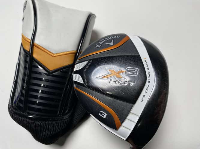 Callaway X2 Hot 3 Fairway Wood 15* Aldila Tour ATX 60g Regular Graphite RH HC