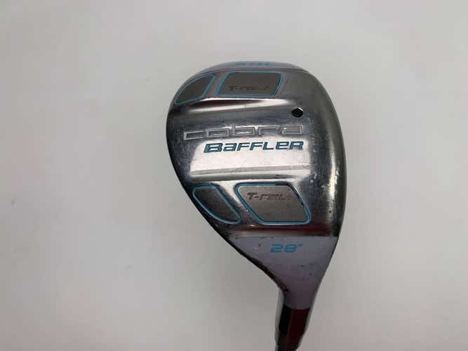 Cobra Baffler T-Rail Womens 5 Hybrid 28* Graphite Design Tour AD G Ladies RH