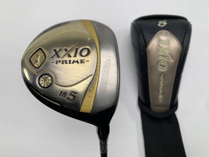 XXIO Prime 9 5 Fairway Wood 18* Prime SP-900 Flex 2212 38g Regular RH HC