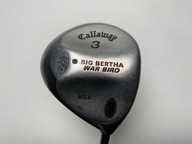 Callaway Big Bertha Warbird 3 Fairway Wood 15* RCH 90 Regular Graphite Mens RH