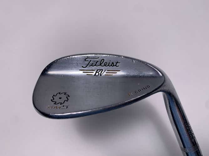 Titleist Vokey SM5 Tour Chrome Lob Wedge LW 60* 11K Dynamic Gold S200 Stiff RH