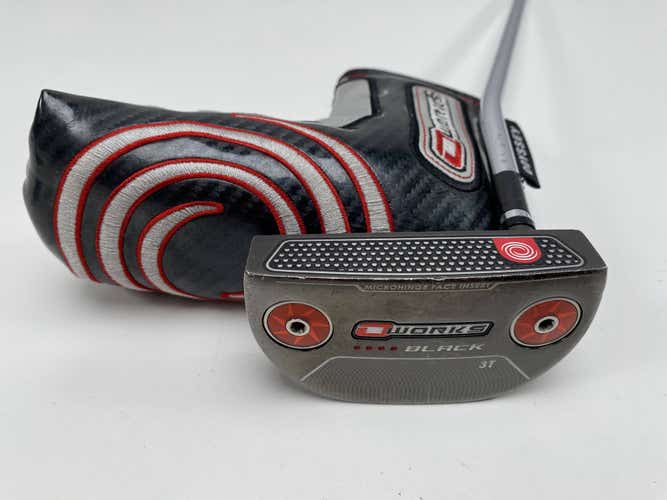 Odyssey O-Works Black 3T Putter 34" Men's RH W/Head Cover