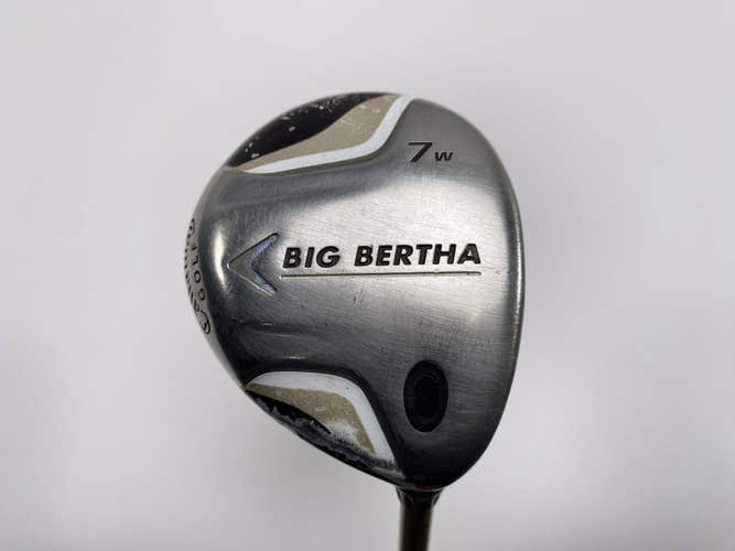 Callaway Big Bertha 2007 7 Fairway Wood 21* 55g Ladies Graphite Womens RH