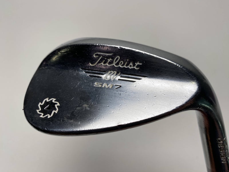 Titleist Vokey SM7 Tour Chrome 56* 8 M-Grind Wedge Steel Mens RH Midsize Grip