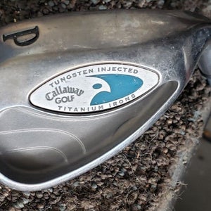 35.5 IN CALLAWAY TITANIUM PW IRON TUNGSTEN INJECTED CAVITY BACK W NEW GRIP 0325