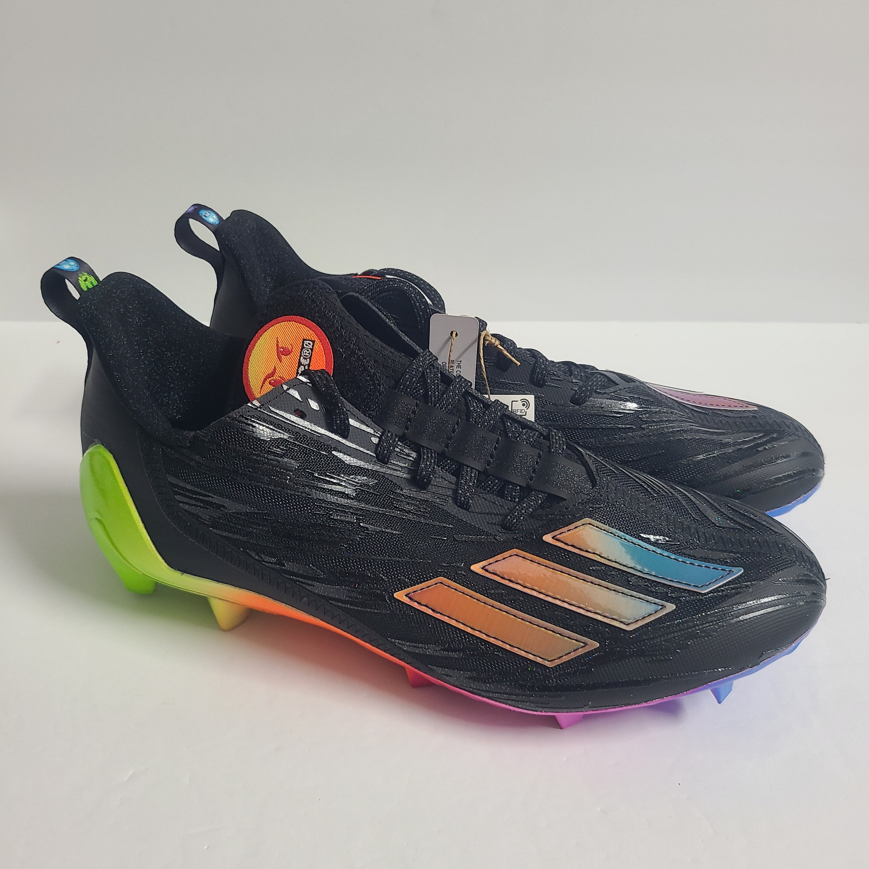 Adidas Adizero Electric Football Cleats Black Gold IH5985 