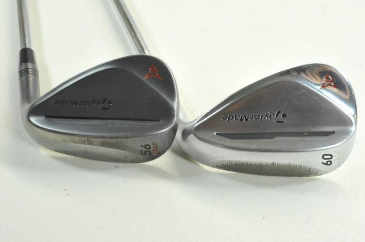 TaylorMade Milled Grind 2 Black 56*, 60* Wedge Set Right Steel # 191062