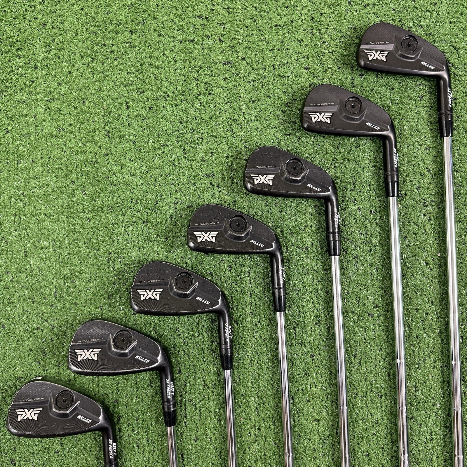 PXG 0317 T 3X Forged Xtreme Darkness Milled Iron Set 4-PW Dynamic