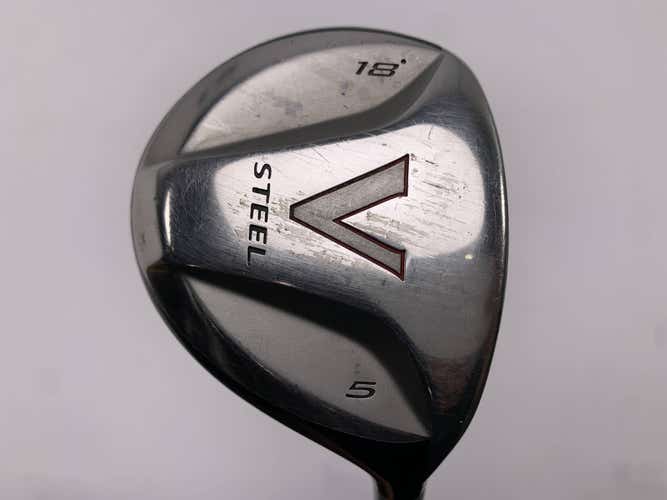 TaylorMade V Steel 5 Fairway Wood 18* MAS2 Senior Graphite Mens RH