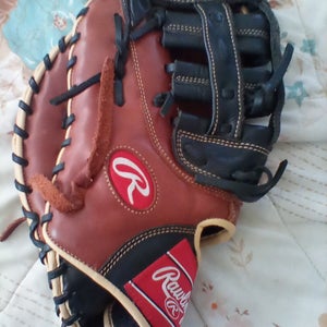 Rawlings Left Hand Throw First Base Sandlot Baseball Glove 12.5" (Used)