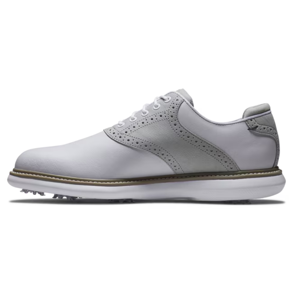 FootJoy Traditions - White/Gray/Tan