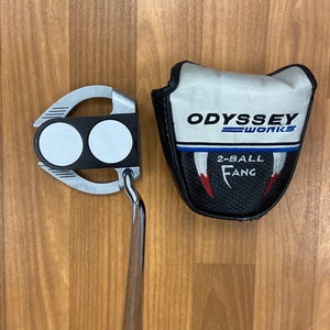 Odyssey Works 2-Ball Fang Putter LH Super Stroke Grip