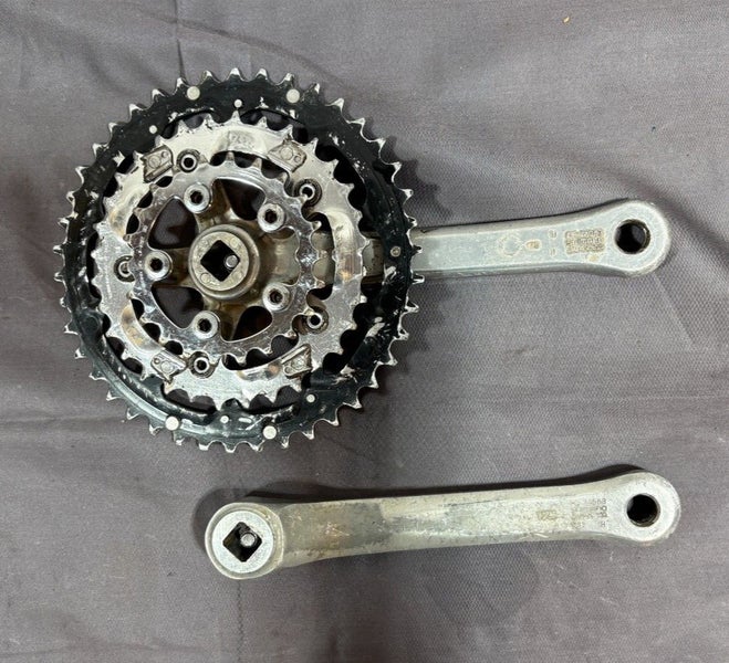 Vintage 1990s Shimano Deore LX FC-M563 175mm 44/32/22 Mtn Bike Triple Crankset
