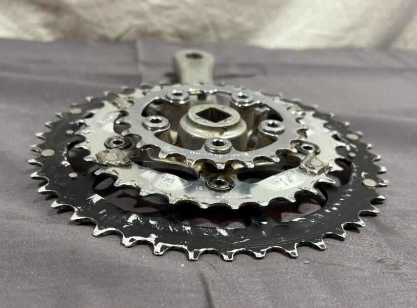 Vintage 1990s Shimano Deore LX FC-M563 175mm 44/32/22 Mtn Bike Triple Crankset