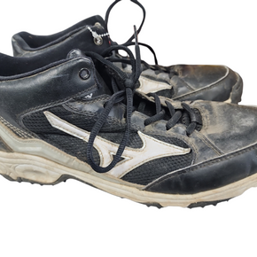 Used Mizuno 9 SPIKE BLAST 3 BB/SB Cleats Black Senior 10 11849-S000014871