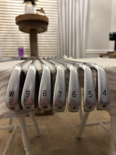 Men's 2023 Ping i230 Right Handed Iron Set Extra Stiff Flex Steel Shaft (Used)