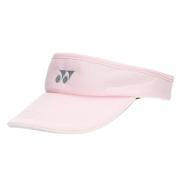 *NWT* WOMEN YONEX ADJUSTABLE "SPORTS VISOR" TENNIS. 100% POLYESTER (PINK) W-441
