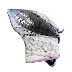 CCM EFlex 3.9 - Used Pro Stock Goalie Glove (White)