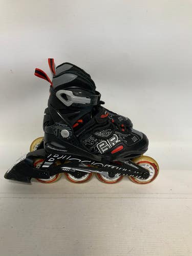 Used Bladerunner Phoenix 11-1 Junior Rec Fitness Skates Black Adjustable 11823-s000029929