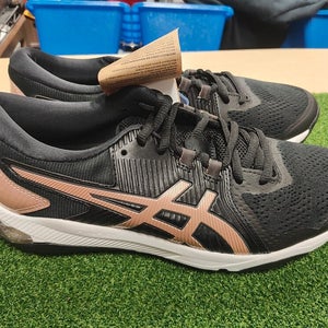 Asics Gel-Course Glide Black/Rose Gold Womens Size 9.5 Golf Shoes New in Box